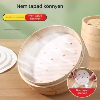 Szilikon bevonatú párolópapír gőzöléshez – tapadásmentes, otthoni és kereskedelmi használatra