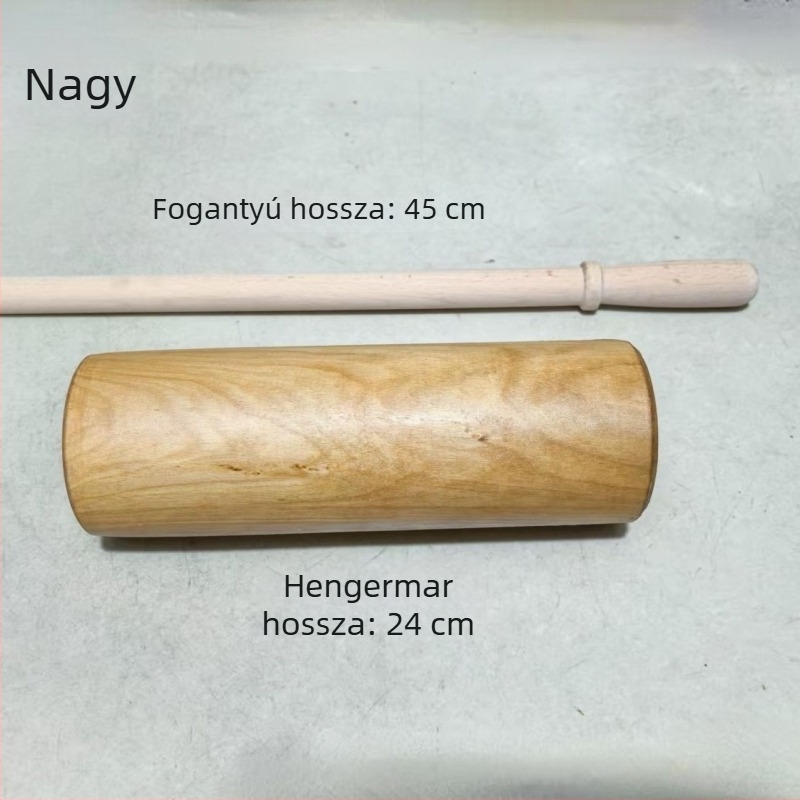 Tömörfa nyújtófa tésztához, churroshoz és palacsintához – otthoni sütés