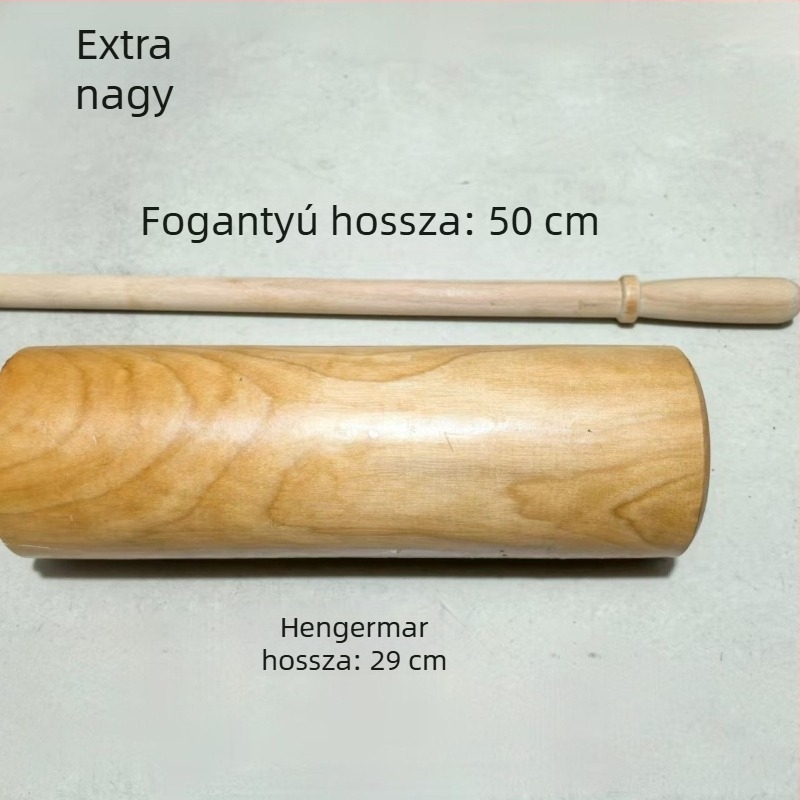 Tömörfa nyújtófa tésztához, churroshoz és palacsintához – otthoni sütés