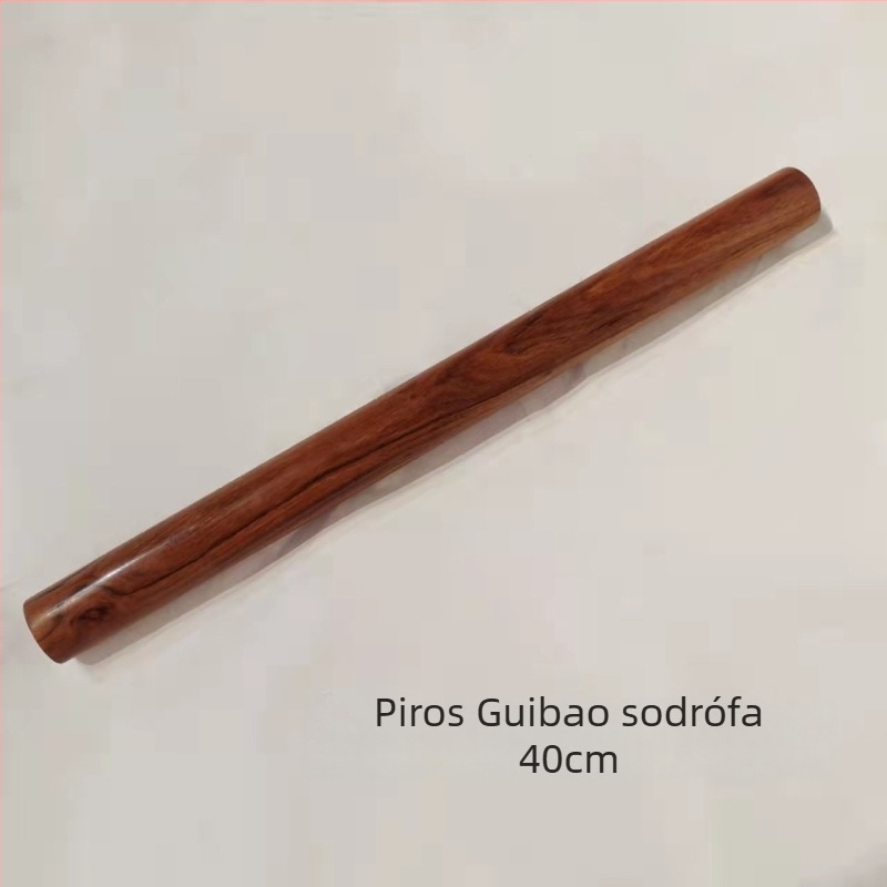Két sík végű, fából készült nyújtófa, Red Guibao márka, otthoni használatra