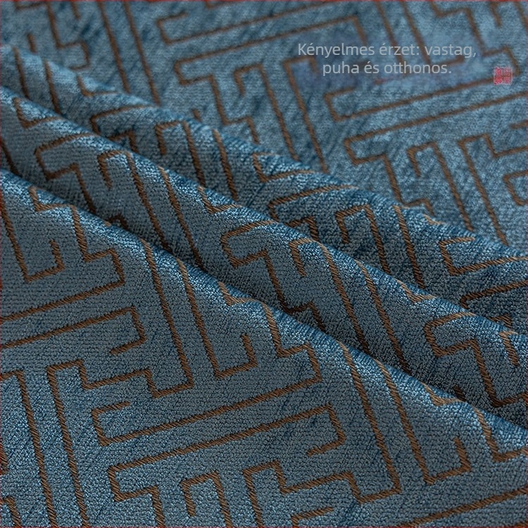 Kék Zen ihletésű teaasztal futó, új kínai stílusú, tibeti stílusú hosszú téglalap alakú textil