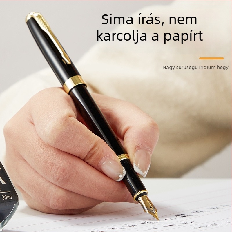 Prémium fém golyóstoll üzleti találkozókhoz lézerlogóval