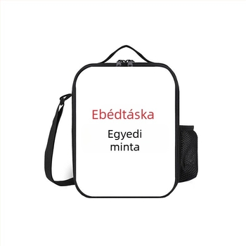 Digitális szublimációs nyomtatású iskolai hátizsák, kopásálló, uniszex, állítható vállpántokkal