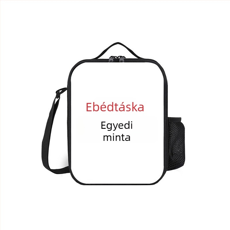 Digitális szublimációs nyomtatású iskolai hátizsák, kopásálló, uniszex, állítható vállpántokkal