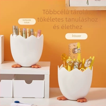 Rajzfilm témájú tolltartó – nagyméretű asztali rendező, gyerekeknek színes tollak és markerek tárolására