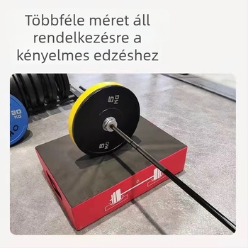 Súlyemelő rudipárna — ütéscsillapító, zajcsökkentő párna