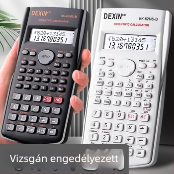 Tudományos számológép könyvelési funkciókkal vizsgákhoz