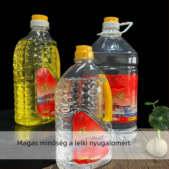 Buddha lámpa olaj – folyékony ghí, füstmentes, hosszú égésű lámpaolaj, 5 L vagy 2 L, otthoni használatra