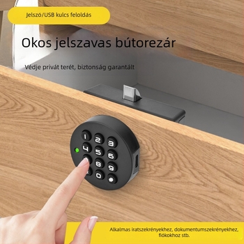 Ujjlenyomat-zár a szekrényhez – intelligens elektronikus jelszavas zár cipősszekrényhez és fém irodai irattartó szekrényhez