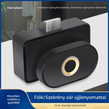 Intelligens fiókzár ujjlenyomat-olvasóval és Bluetooth-kapcsolattal — cink-ötvözetből készült szekrény- és irattár-zár