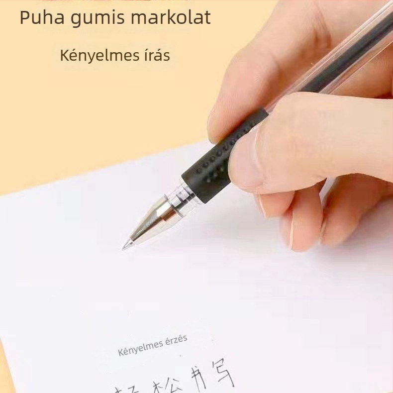 Odimei vízbázisú golyóstoll 0,5 mm-es tűvel, fekete, 12 darabos csomag
