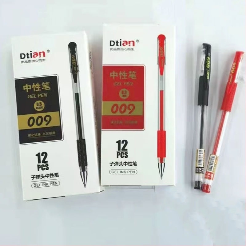 Odimei vízbázisú golyóstoll 0,5 mm-es tűvel, fekete, 12 darabos csomag