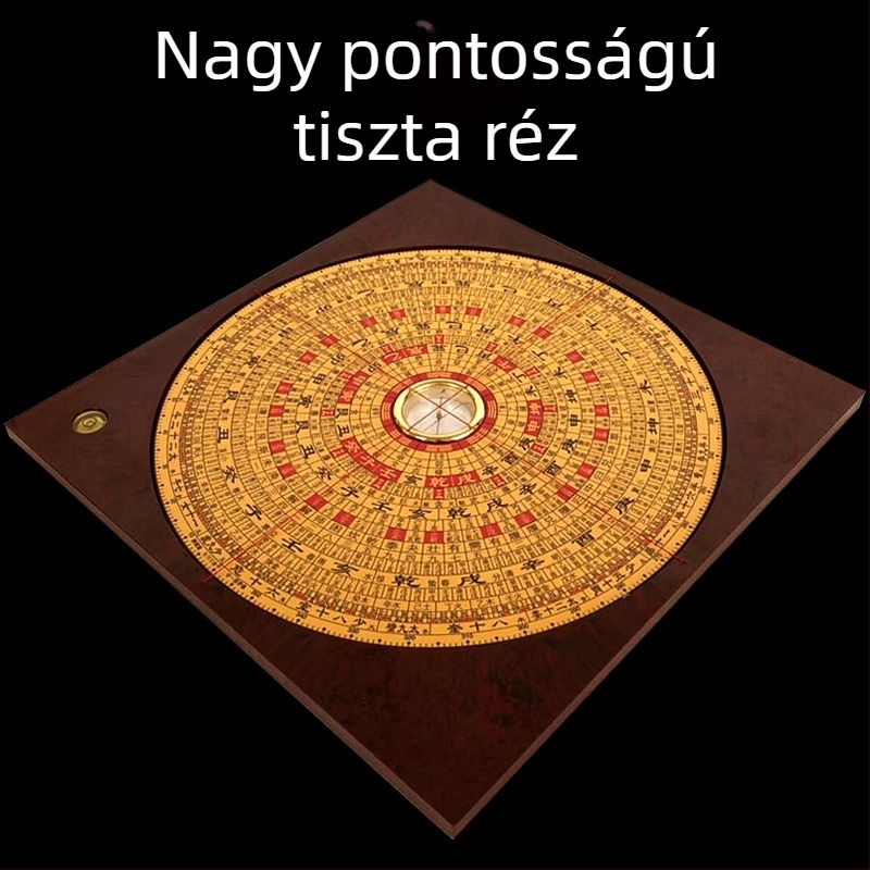 Chongdaotang feng shui iránytű három az egyben tábla (3, 5, 6, 8, 9 és 10 hüvelyk)