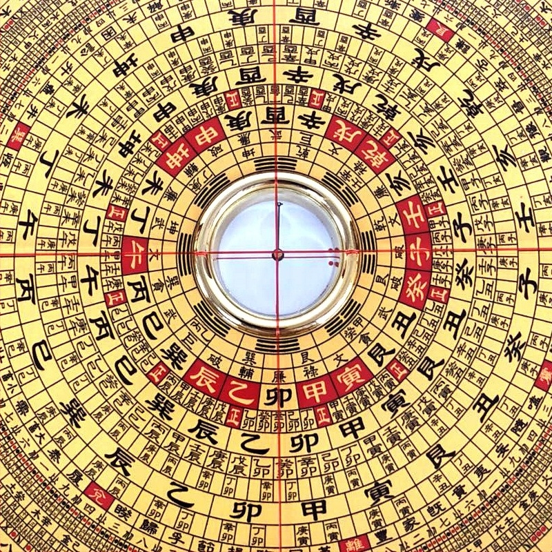 Chongdaotang feng shui iránytű három az egyben tábla (3, 5, 6, 8, 9 és 10 hüvelyk)