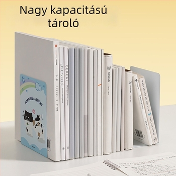 Deli TB650 nyomtatott könyvállvány diákokra, asztali mesés dizájnú elválasztó és rendező panel a könyvek rendezéséhez