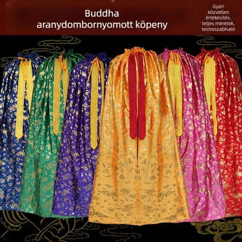 Aranyozott vászon köpeny buddhista ruházathoz és Bodhisattva viselethez