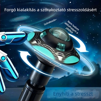 Delshi Csillagközi Utazó — Forgó Bolygó Toll Gel 0,5 mm, Diákoknak, Fekete