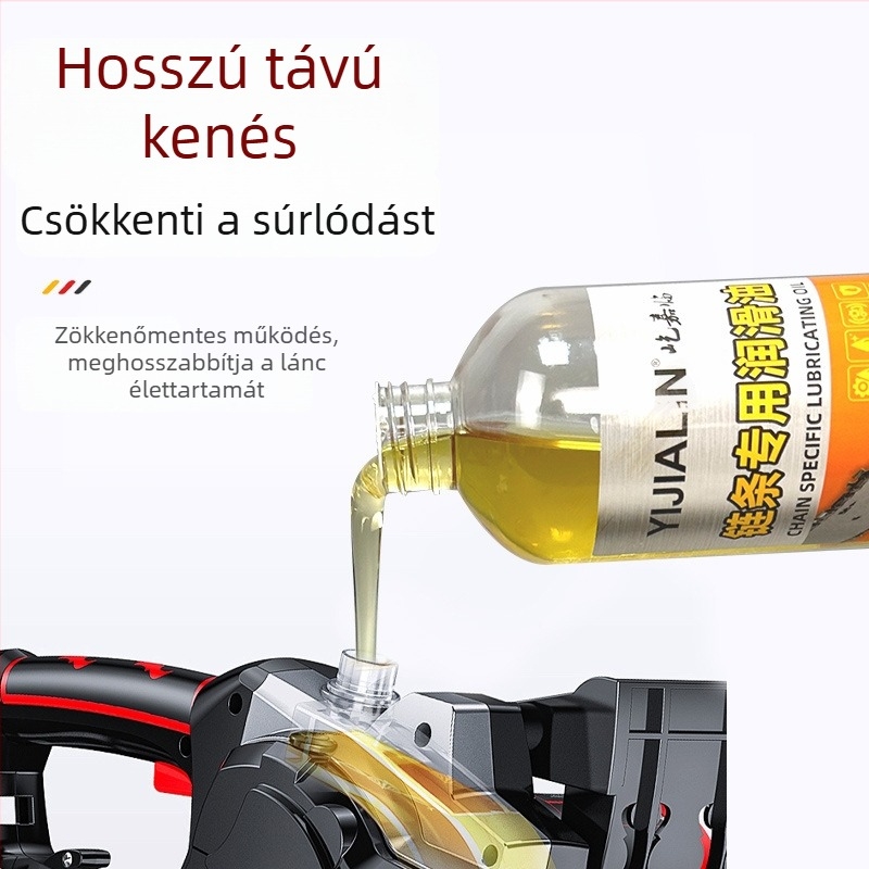 Speciális lánckenőanyag láncfűrészhez és kertészeti gépekhez; kopásálló karbantartó olaj motorkerékpár és kerékpár láncokhoz
