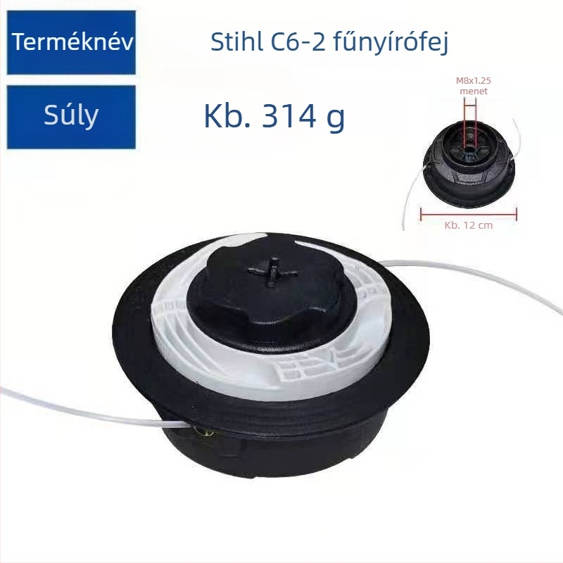 Fűnyírófej kiegészítők kompatibilisek a C5-2, FS38, FS45, FSE60 és FS50 modellekkel