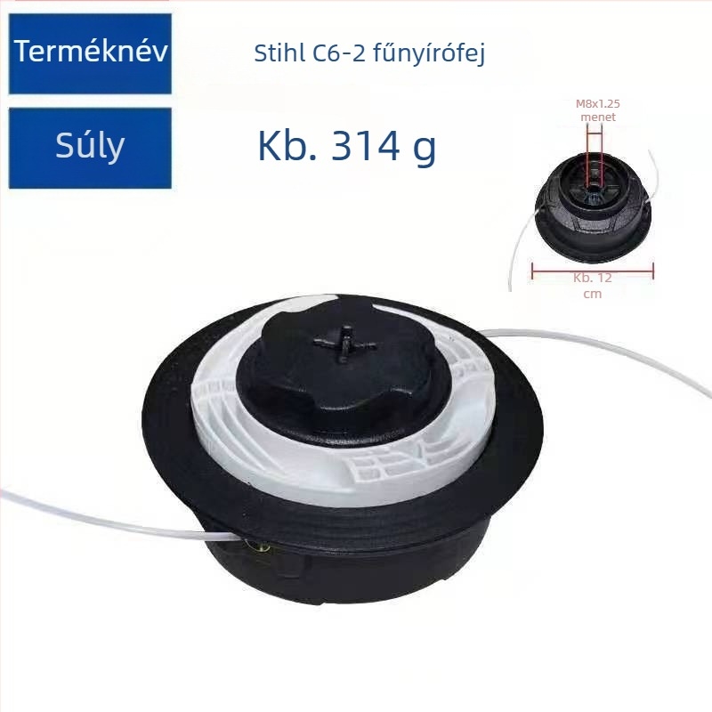 Fűnyírófej kiegészítők kompatibilisek a C5-2, FS38, FS45, FSE60 és FS50 modellekkel