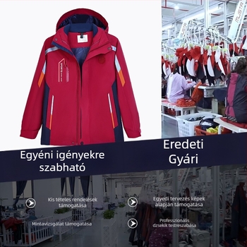 3-in-1 vízálló, őszi–téli meleg iskolaegyenruha diákoknak, két részes készlet