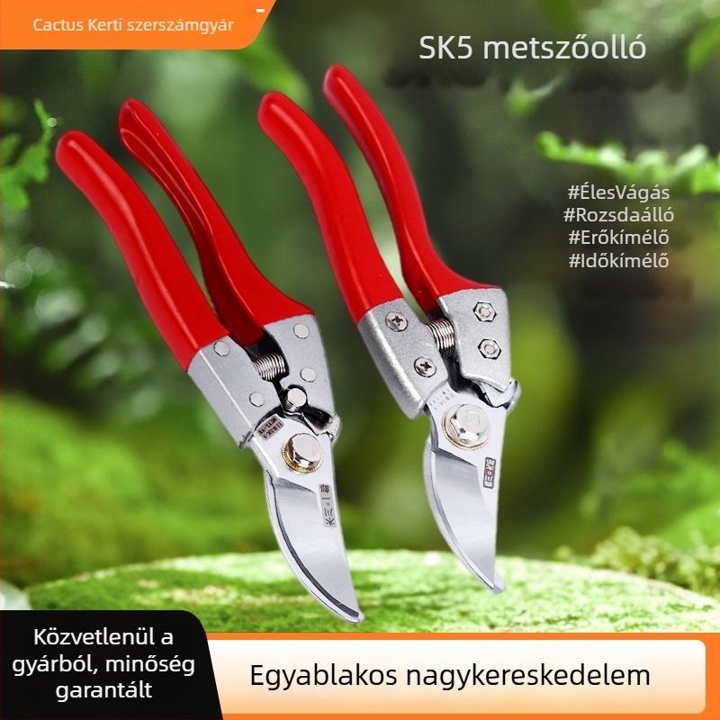 Kertészeti metszőolló – ágakhoz, virágokhoz és gyümölcsfáknak