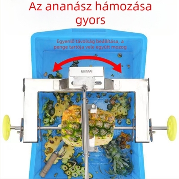 Rozsdamentes acél ananász hámozó kés – multifunkcionális konyhai eszköz