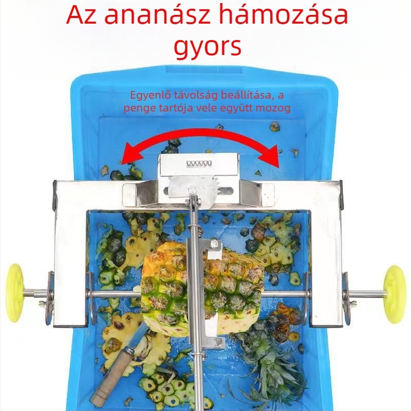 Rozsdamentes acél ananász hámozó kés – multifunkcionális konyhai eszköz