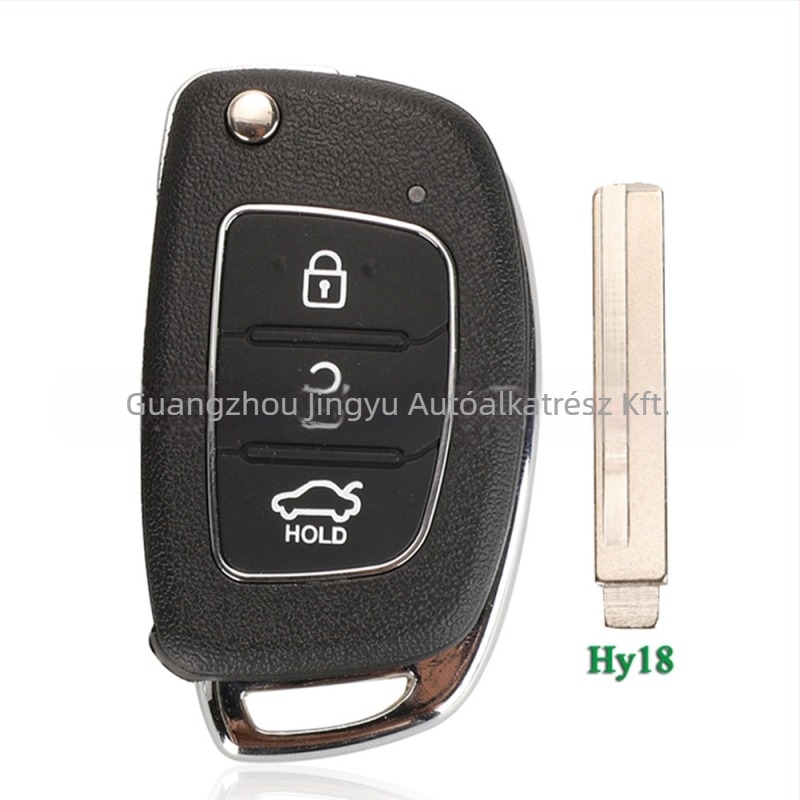 Hyundai 3-gombos összecsukható kulcsház ix25/IX35, Elantra, Santa Fe – csereburkolat