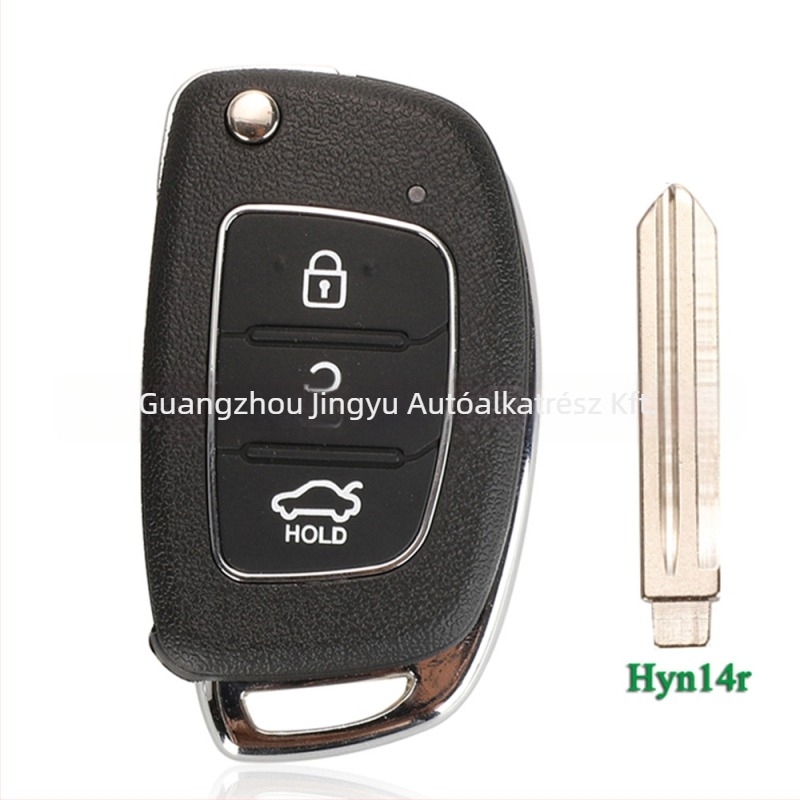 Hyundai 3-gombos összecsukható kulcsház ix25/IX35, Elantra, Santa Fe – csereburkolat