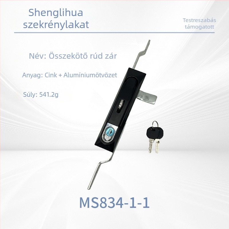 MS834 Rittal zár összekötő rúddal – ajtózár fém- és elektromos szekrényekhez