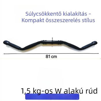 Üreges húzórúd V-formájú fogantyúval a magas görgőhöz, evezéshez és fly gyakorlatokhoz