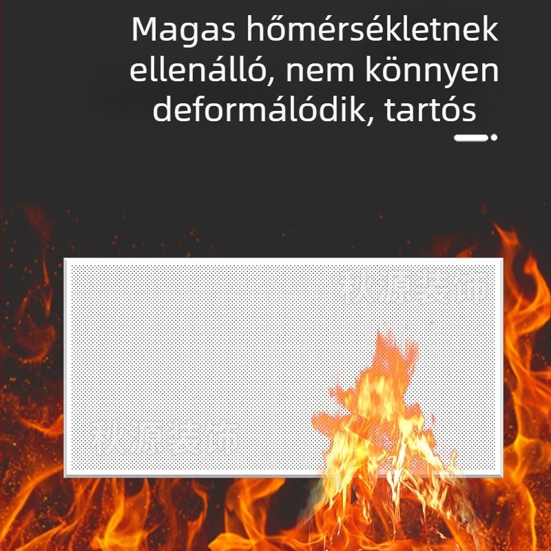 Porszórt bevonatú alumínium perforált panel 300x600, konyha, fürdőszoba és erkély mennyezetéhez