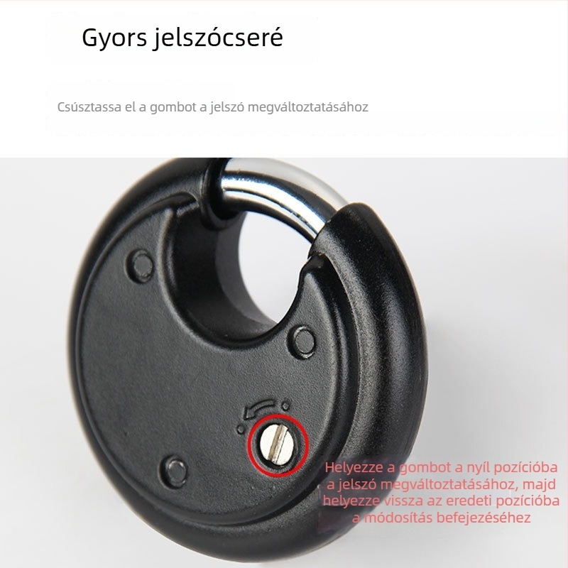 TONYON Univerzális kombinációs zár, vízálló, rozsdamentes acélból, raktárakhoz, szekrényekhez és teherautókhoz