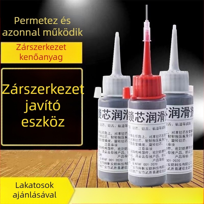 Zár cilindere kenőpor: grafitpor és ólompor ajtózárakhoz, háztartási felhasználásra