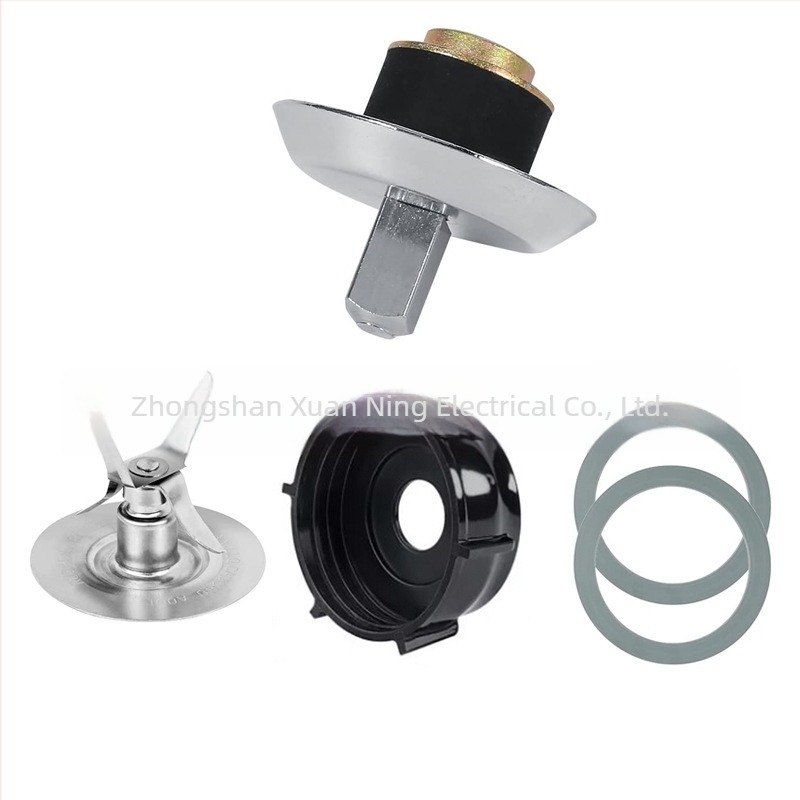 Rozsdamentes acél pengetartó, 4- vagy 6 rekesszel, kompatibil Oster és Osterizerrel