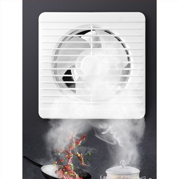 Fürdőszoba- és konyhai szellőztető ventilátor, erős ventiláció, háztartási füstelszívó