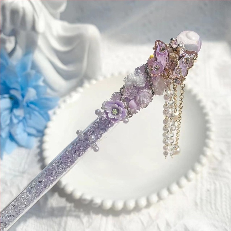 Muzi Blue Lila Pillangó Sorozat – rozsdamentes acél vágó kés, 18 cm, DIY naptárhoz