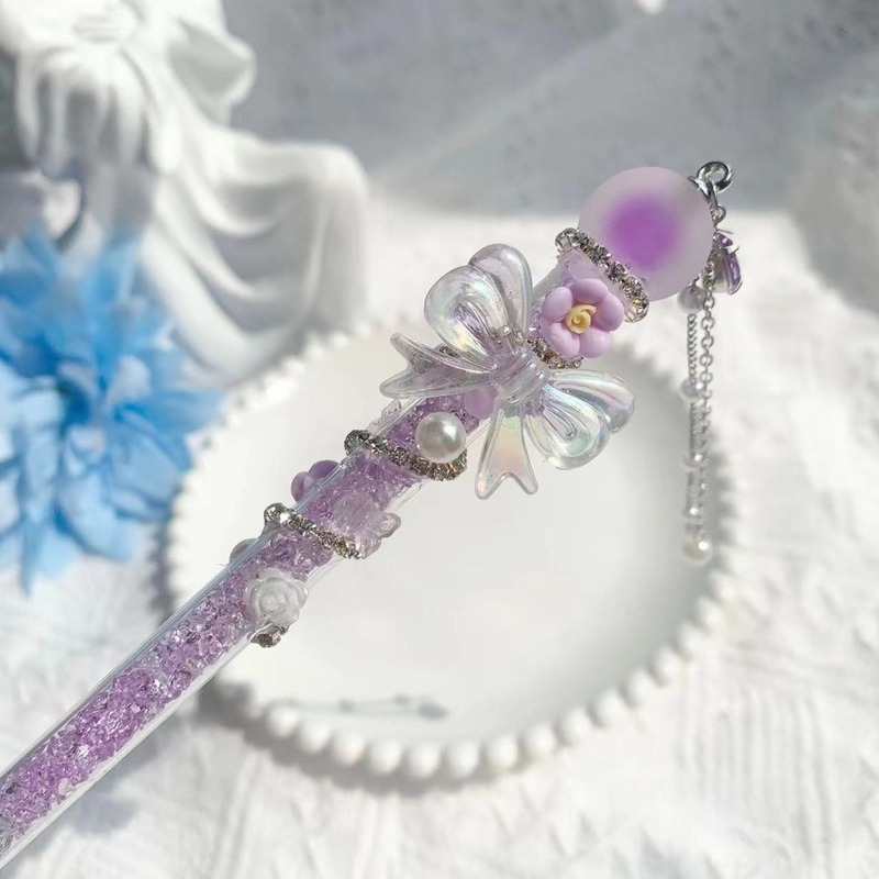 Muzi Blue Lila Pillangó Sorozat – rozsdamentes acél vágó kés, 18 cm, DIY naptárhoz