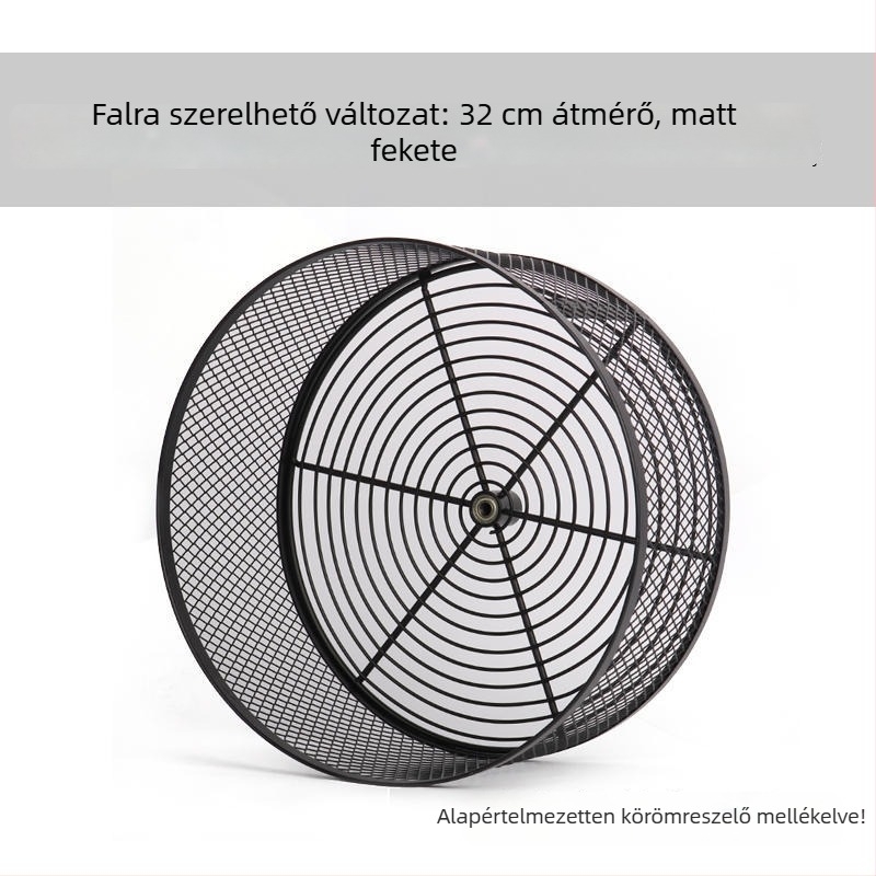 Falihoz rögzíthető, csendes futókerék kisállatok számára, körömcsiszoló funkcióval — túlméretes méret