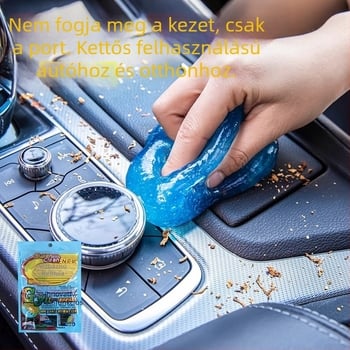 Többfunkciós tisztító puha gél az autó belső teréhez és a billentyűzet hornyainak tisztításához