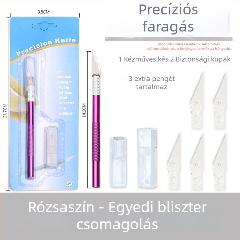 Bo Yi Xuan ötvözetű multifunkcionális vágókés papír vágáshoz és DIY projektekhez