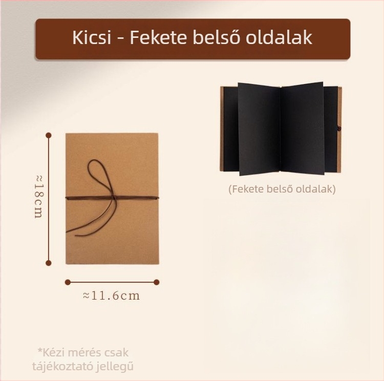 DIY címkézésű akordeon fotóalbum készlet – üres oldalakkal, baba, pár és ballagási emlékek