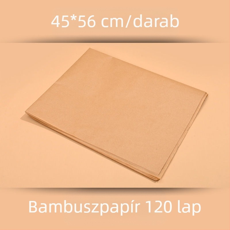 Élelmiszer-minőségű papír sózott sült csirke csomagolásához, bambusz hajtás papír, gézpapír, olajozott papír, Jade Buckle Paper