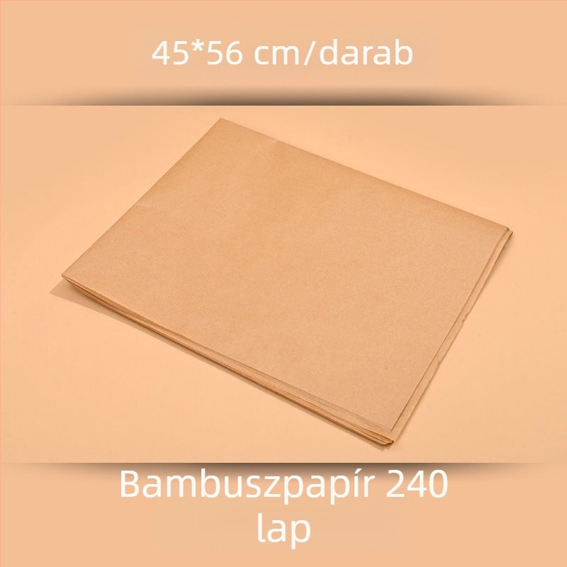 Élelmiszer-minőségű papír sózott sült csirke csomagolásához, bambusz hajtás papír, gézpapír, olajozott papír, Jade Buckle Paper