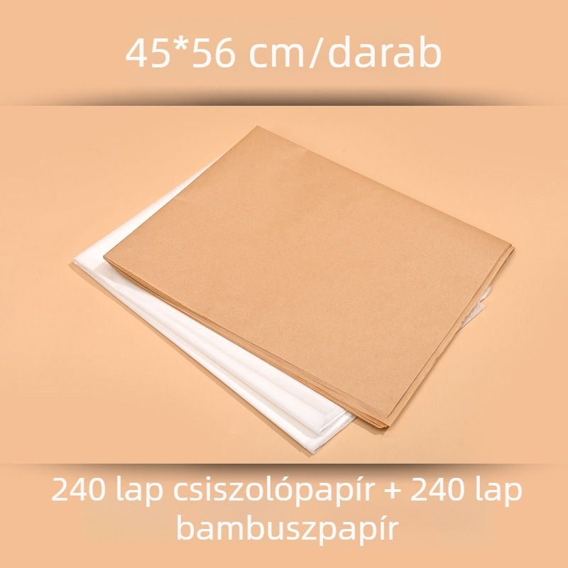 Élelmiszer-minőségű papír sózott sült csirke csomagolásához, bambusz hajtás papír, gézpapír, olajozott papír, Jade Buckle Paper
