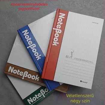 Mary 32K kemény borítós notesz diákoknak, minimalist design, 72/108/128 oldal