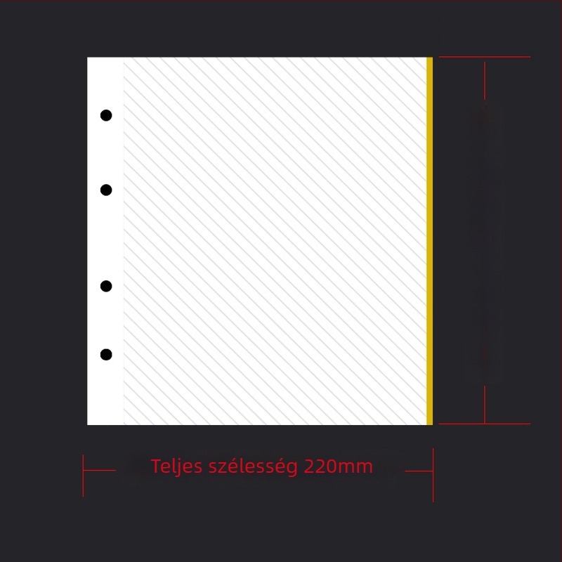 Öntapadós laminált fotóalbum, A3/A4 méretű, 8K belső oldalak, nagy kapacitás, testreszabható méret