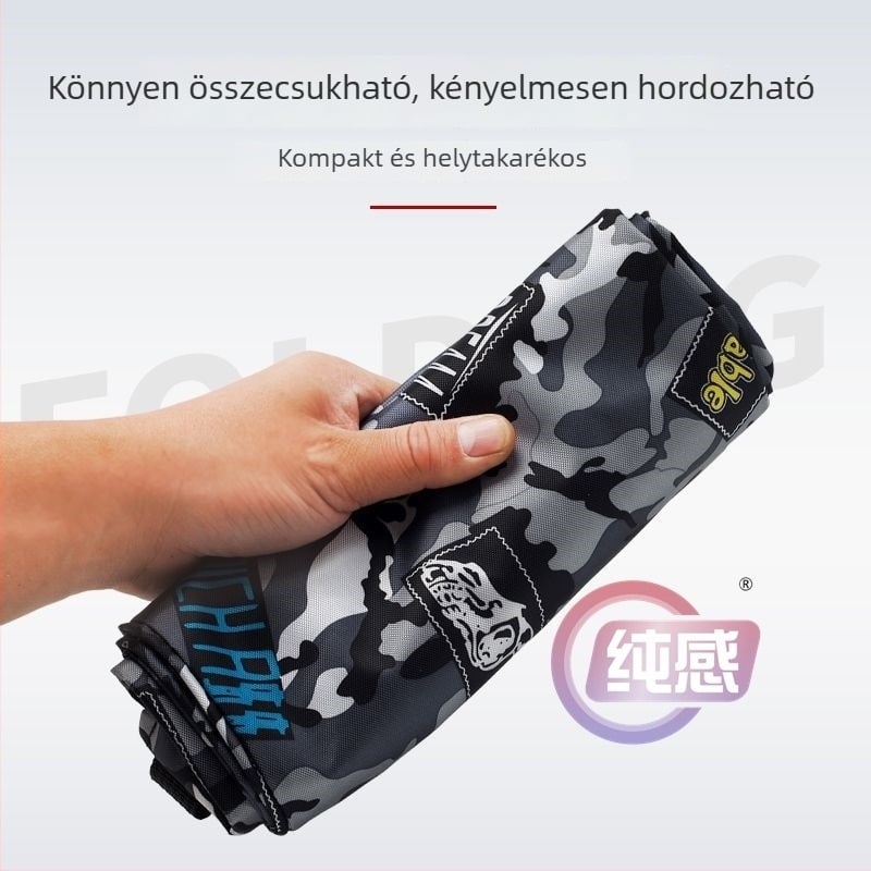 Horgászfelszerelés táska esernyő- és botrekesszel, vízálló, nagy kapacitású, keresztpánttal