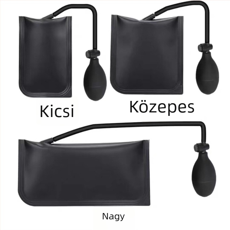 Autójavító készlet légzsák lehúzó kampókkal, toló- és húzó dőlésekkel, vészhelyzeti rúd és vontatókötél